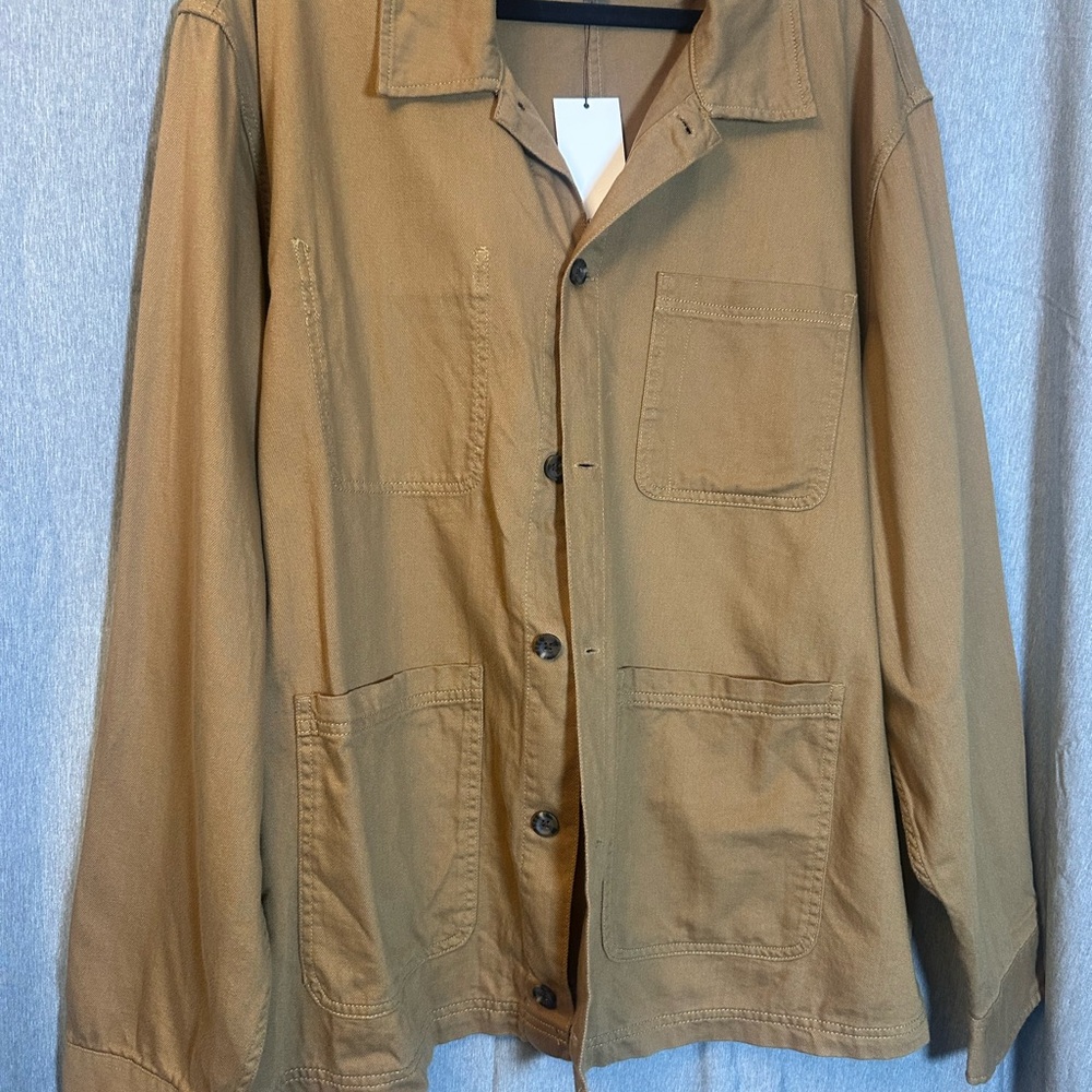 Goodfellow & Co Men's Brown Shirt Jacket